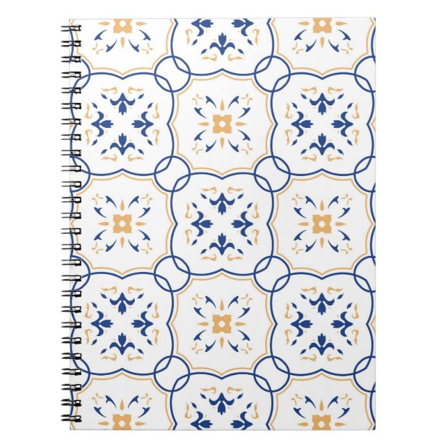 Cuaderno Estampado de flores (Frente)