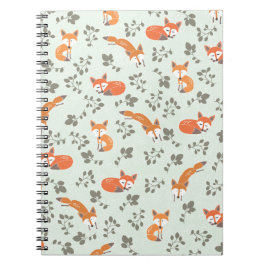 Cuaderno Estampado de flores astuto