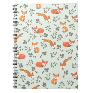 Cuaderno Estampado de flores astuto