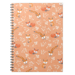 Cuaderno Estampado de flores astuto