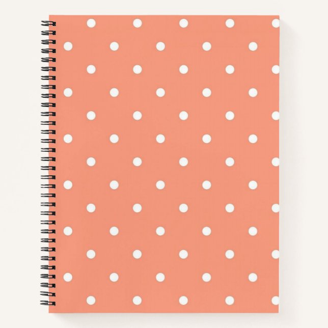 Cuaderno Estampado de lunares (Anverso)