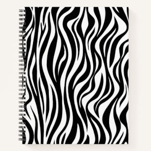 Cuaderno Estampado de piel de cebra