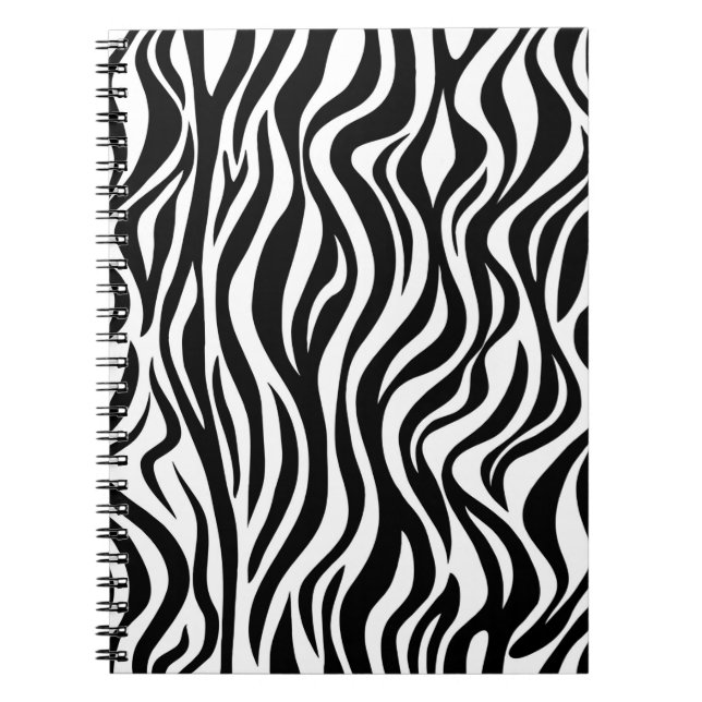 Cuaderno Estampado de piel de cebra (Frente)