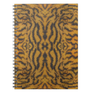 Cuaderno Estampado de piel de tigre exótico de moda Impresi