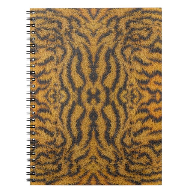 Cuaderno Estampado de piel de tigre exótico de moda Impresi (Frente)