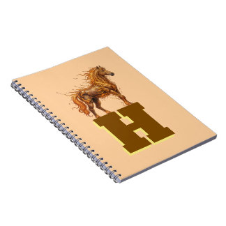 Cuaderno Estampida de Espíritu Salvaje – Arte de Caballos M