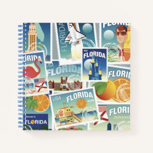 Cuaderno Estampillas de Florida