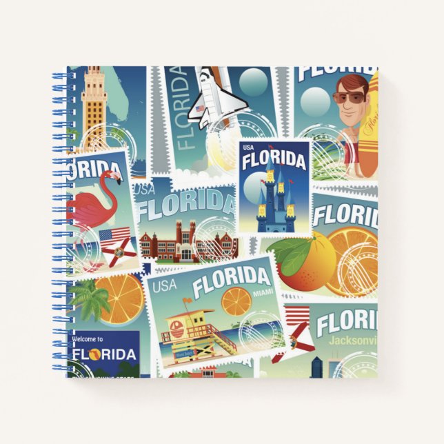 Cuaderno Estampillas de Florida (Anverso)
