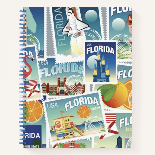 Cuaderno Estampillas de Florida (Anverso)