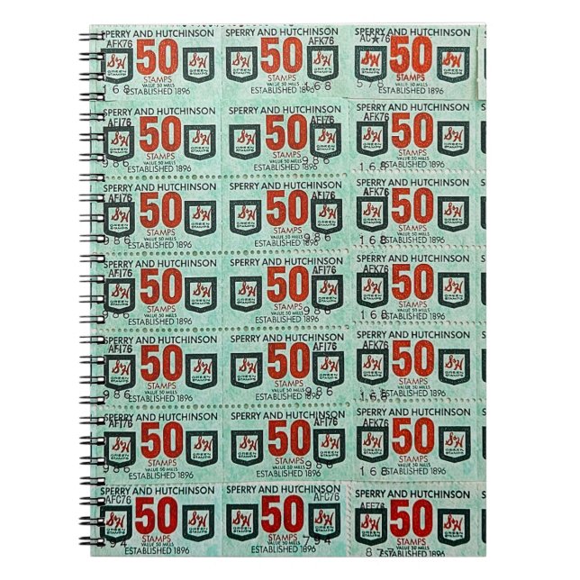 Cuaderno Estampillas verdes antiguas (Frente)