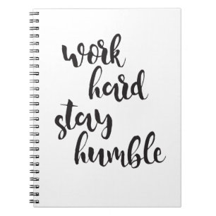 Cuaderno Estancia dura del trabajo humilde - cita mínima