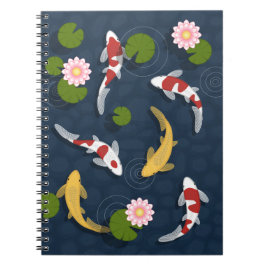 Cuaderno Estanque de carpas japonesas 2