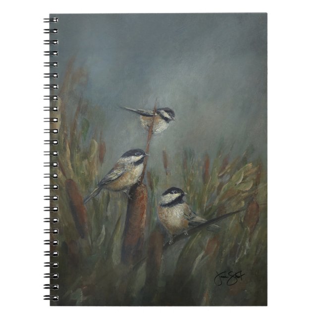 Cuaderno Estanque de Chickadee (Frente)