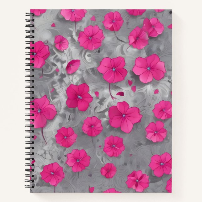 Cuaderno Estanque de Plata y Flores (Anverso)
