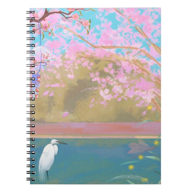 Cuaderno "Estanque Sakura" (Frente)