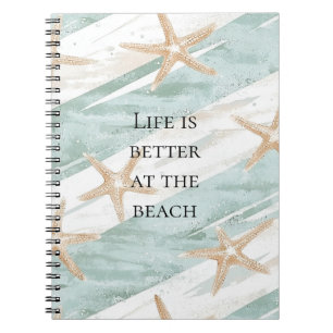 Cuaderno Estanques Starfish de Beach Aqua Mint