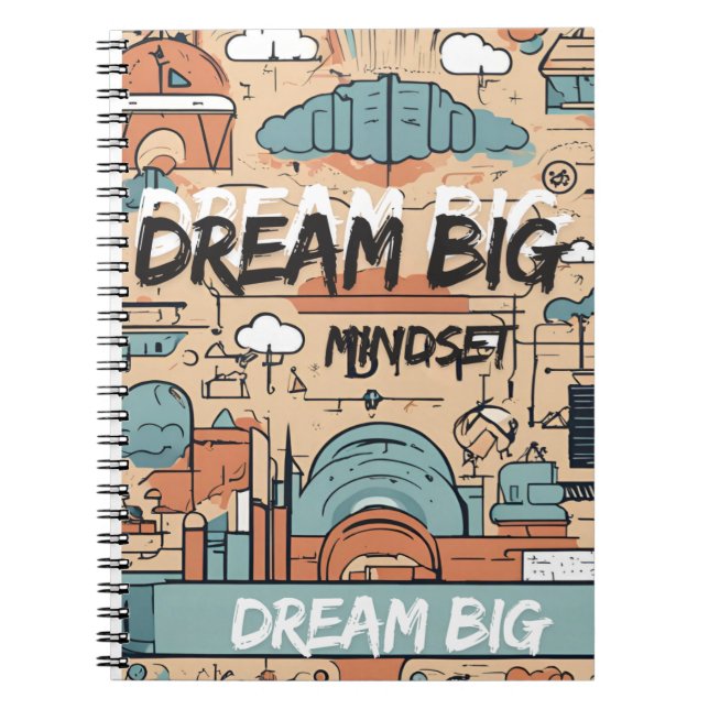 Cuaderno Estar inspirado - Diseños motivacionales y de mejo (Frente)