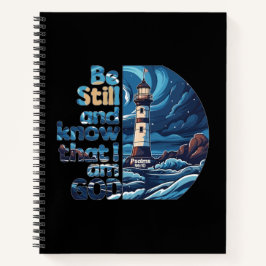 Cuaderno Estar quieto y saber que soy Dios Verso de la Bibl