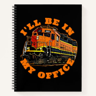 Cuaderno Estaré en mi oficina - Ferrocarril de Locomotoras