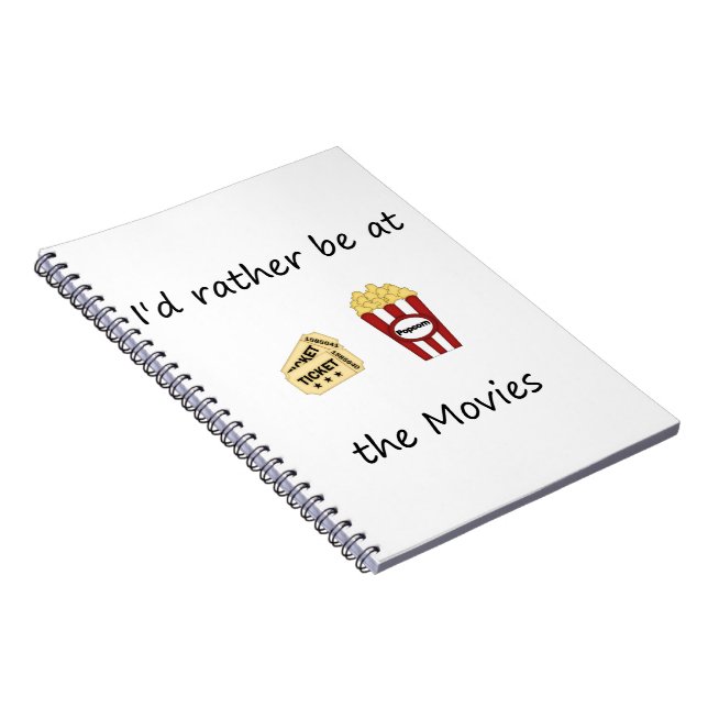 Cuaderno Estaría bastante en las películas (Lado Derecho)