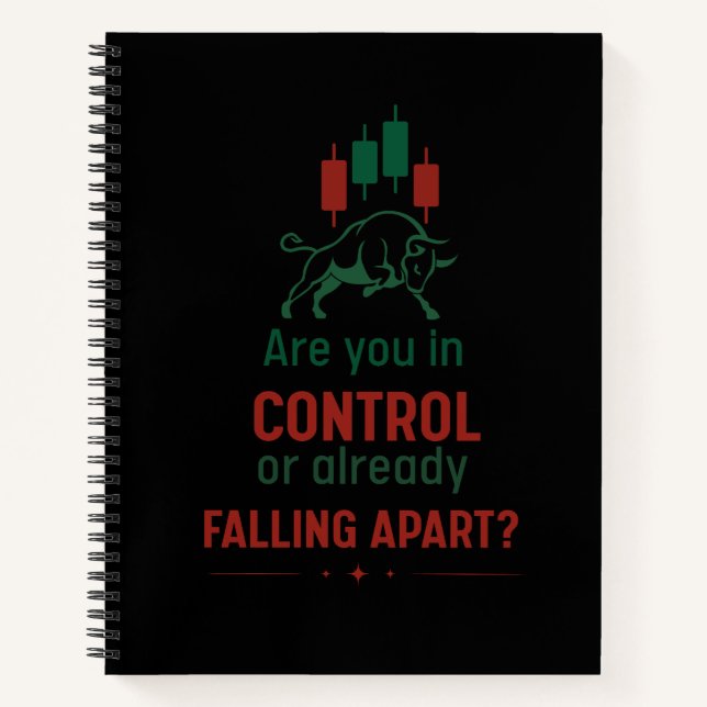 Cuaderno ¿Estás en Control? – Disciplina del Trader (Anverso)