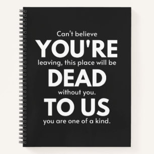 Cuaderno Estás muerto para nosotros, Coworker se va, diver