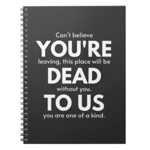 Cuaderno Estás muerto para nosotros, Coworker se va, diver