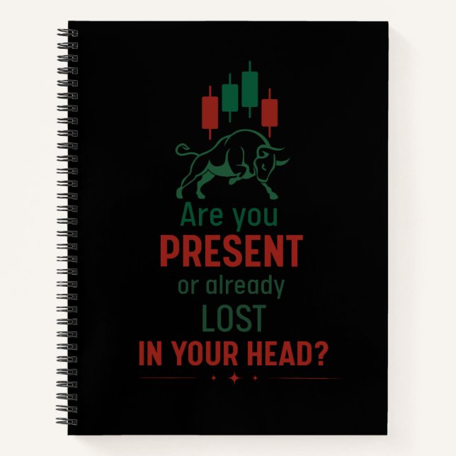 Cuaderno ¿Estás Presente? – Mentalidad de Trader | Bull (Anverso)