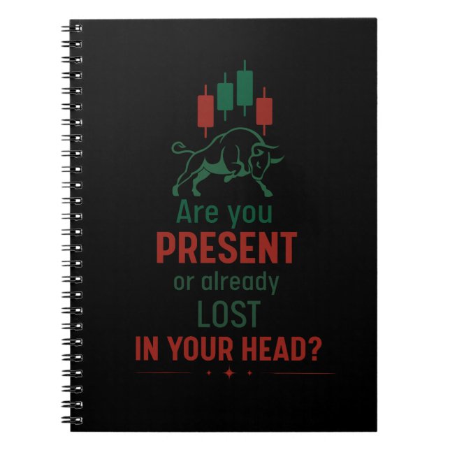 Cuaderno ¿Estás Presente? – Mentalidad de Trader | Bull (Frente)