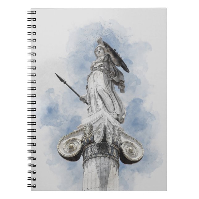 Cuaderno Estatua clásica griega Athena  (Frente)