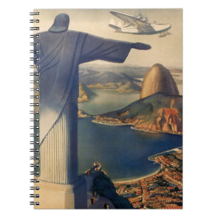 Cuaderno Estatua Cristo Redentor, Río de Janeiro, Brasil