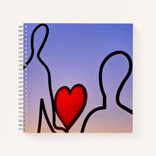 Cuaderno Estatua de amor (Anverso)