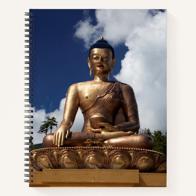 Cuaderno Estatua de Buda sentado (Anverso)