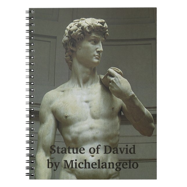 Cuaderno Estatua de David de Miguel Ángel (Frente)