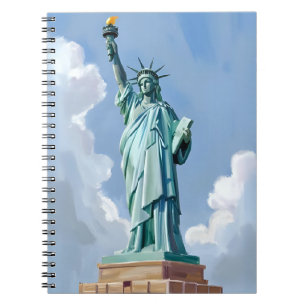 Cuaderno Estatua de la Libertad Ciudad de Nueva York