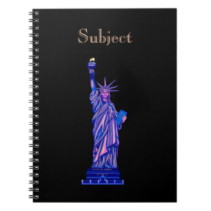 Cuaderno Estatua de la Libertad-Monasterio de Nueva York-
