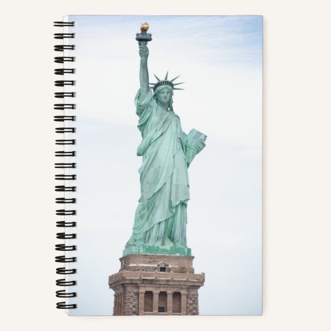 Cuaderno Estatua de la Libertad Nueva York (Anverso)