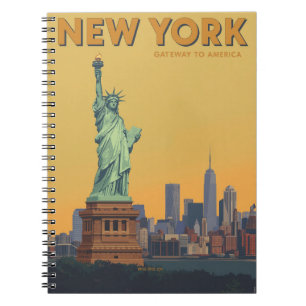 Cuaderno Estatua de la Libertad Viajes en Nueva York