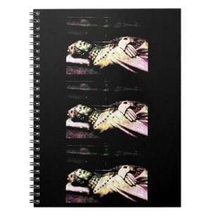 Cuaderno Estatua de Notre Dame Grunge