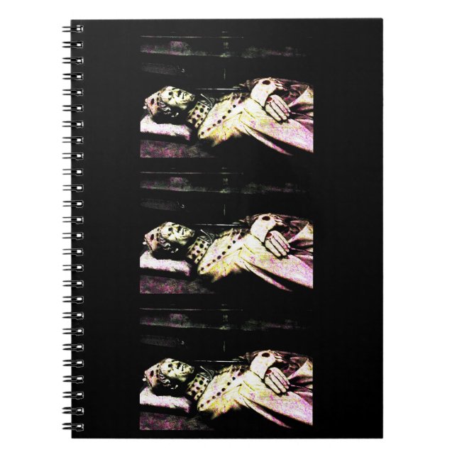 Cuaderno Estatua de Notre Dame Grunge (Frente)