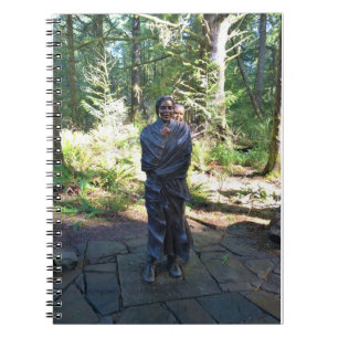 Cuaderno Estatua de Sacagawea, Fort Clatsop, Astoria, Oregó