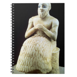 Cuaderno Estatua del funcionario Ebih-IL, del templo de