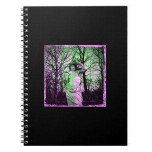 Cuaderno Estatua del Grunge Jardin des Tuileries
