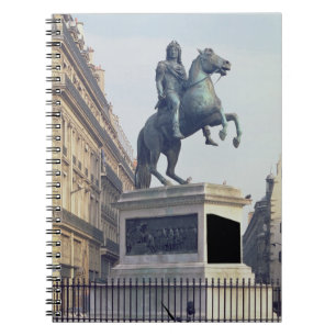 Cuaderno Estatua ecuestre de rey Louis XIV (1816-22) (bro