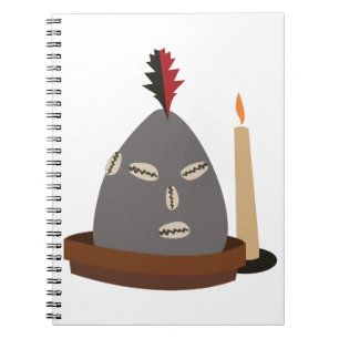 Cuaderno Estatua elegante