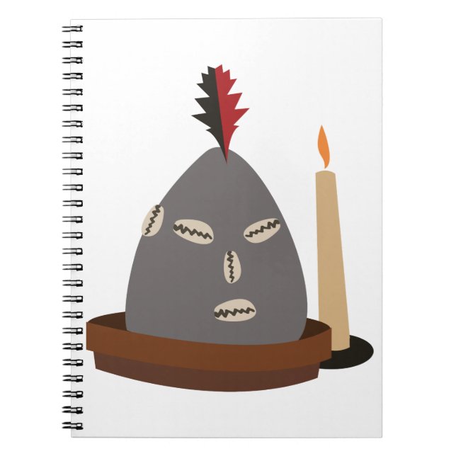 Cuaderno Estatua elegante (Frente)