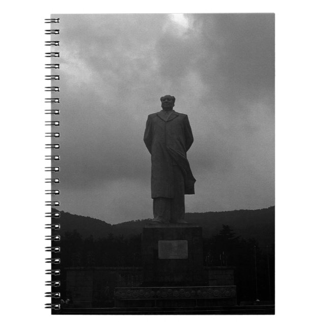 Cuaderno Estatua vintage de Changsha Mao Tse Tung (Frente)