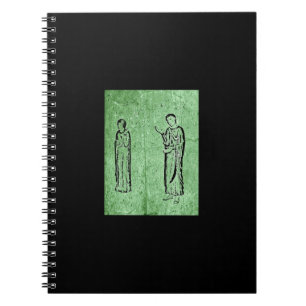 Cuaderno Estatuas medievales de Grunge