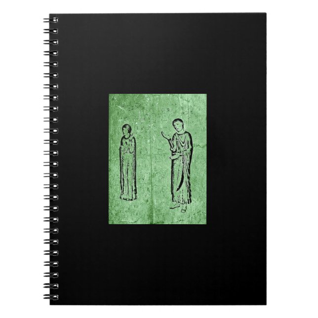 Cuaderno Estatuas medievales de Grunge (Frente)