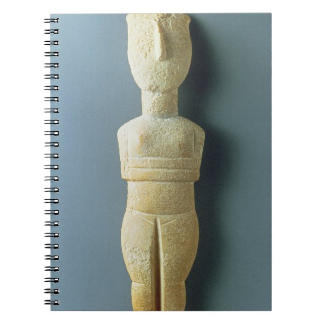 Cuaderno Estatuilla femenina, Cycladic temprano, (Frente)